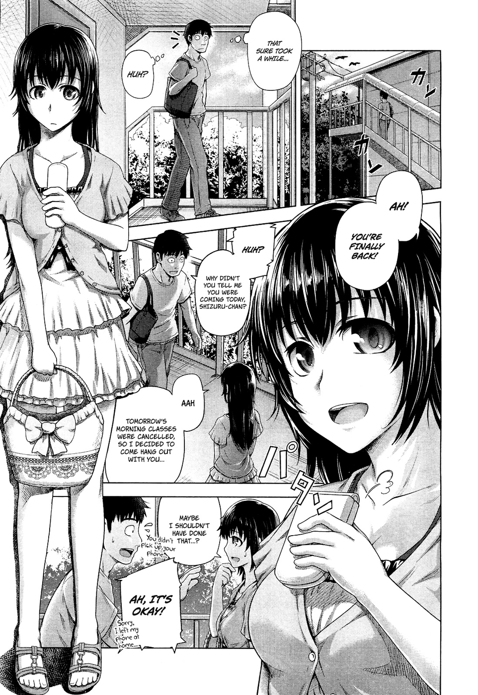 Hentai Manga Comic-Bitter face-Read-5